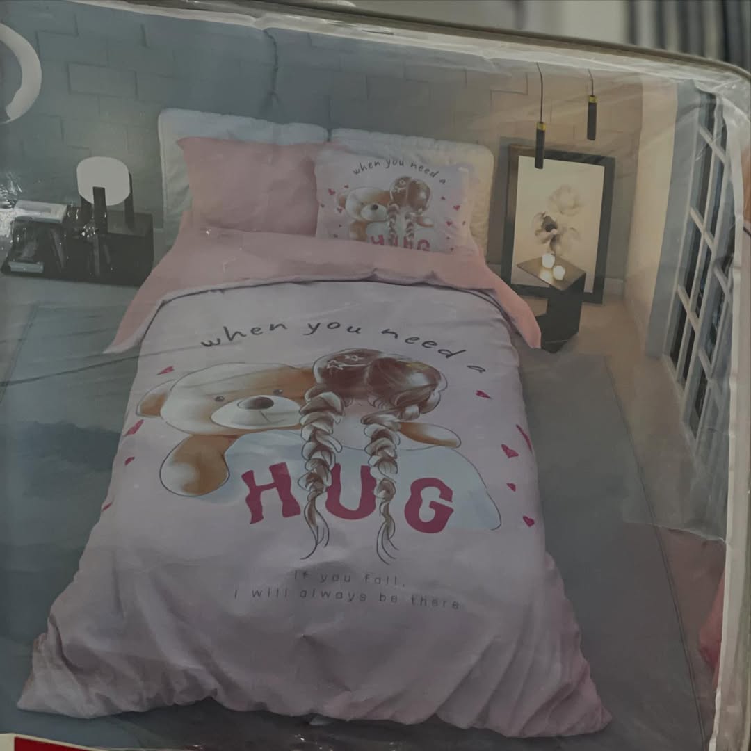 روتختی یک نفره دخترانه طرح دختر وتدی